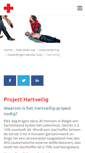 Mobile Screenshot of hartveilig.rodekruis.be